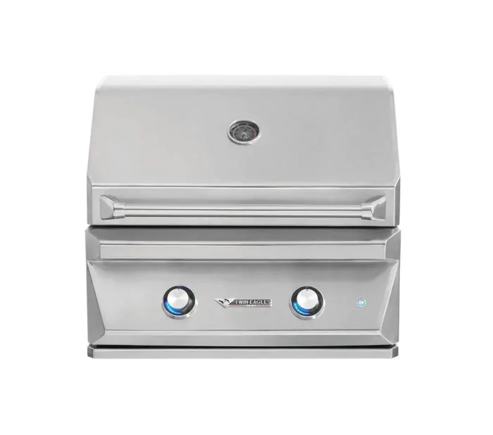 Twin Eagles 30-Inch 2-Burner Built-In BBQ Grill