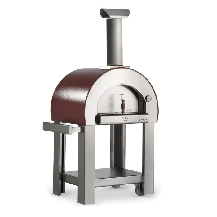Alfa 4 Pizze 31-Inch Outdoor Wood-Fired Pizza Oven