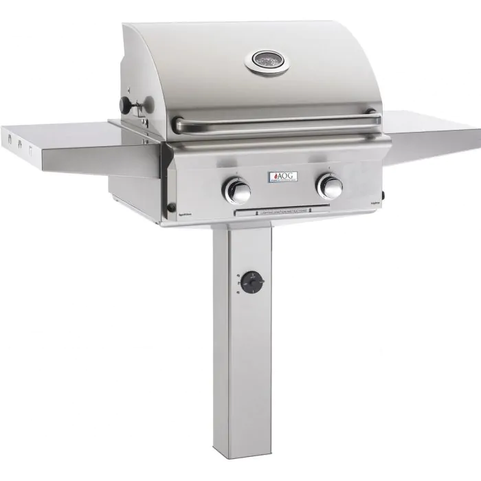 American Outdoor Grill L-Series 24-inch Natural Gas Grill On in-Ground Post