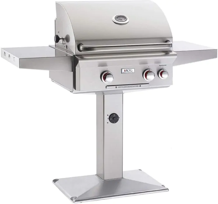 American Outdoor Grill T-Series 24-inch Natural Gas Grill On Pedestal