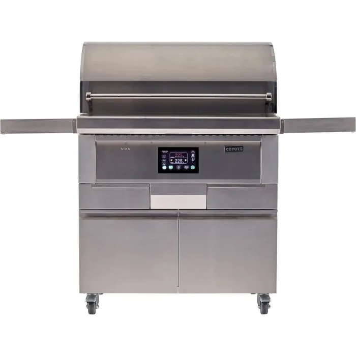 Coyote 30-Inch Flat Top Freestanding Stainless Steel Gas Grill