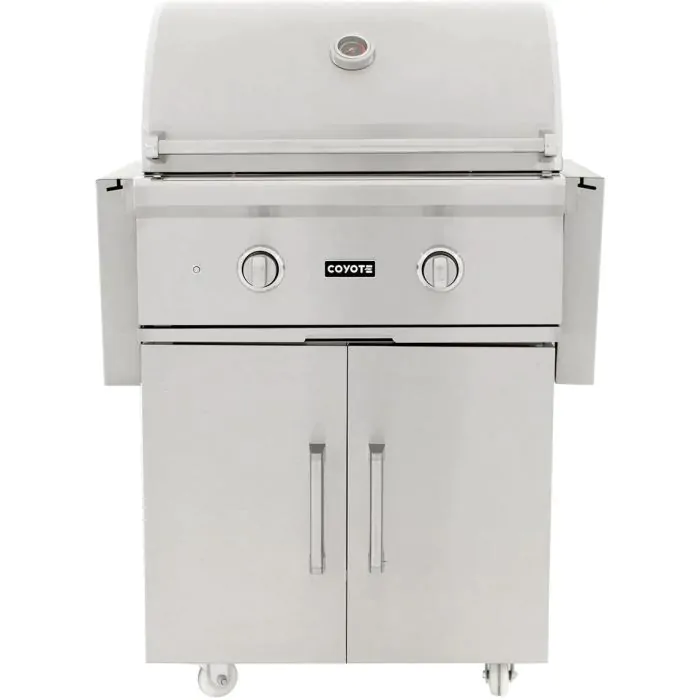 Coyote C-Series 28-Inch 2-Burner Freestanding Natural Gas Grill