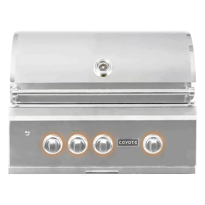 Coyote S-Series 30-Inch 3-Burner Built-In Natural Gas Grill