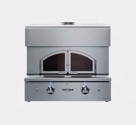 Alfa 5 Minuti 23-Inch Outdoor Countertop Wood-Fired Pizza Oven