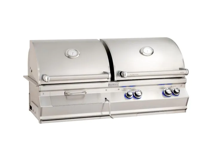 Fire Magic Aurora A830i 46-Inch Built-In Gas/Charcoal Combo BBQ Grill