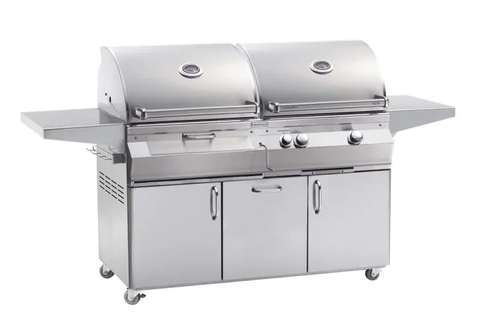 Fire Magic Aurora A830s 46-Inch Freestanding Gas/Charcoal Combo Grill