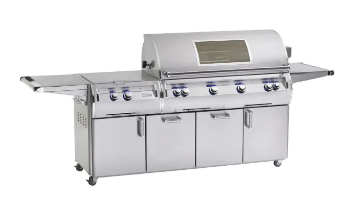 Fire Magic Aurora A830s Gas/Charcoal Combo Freestanding BBQ Grill