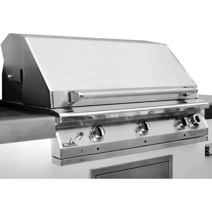 PGS Legacy Pacifica Gourmet 39-Inch Built-In Propane Gas Grill