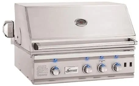 Summerset Sizzler Pro 40-Inch 5-Burner Built-In Propane Gas Grill