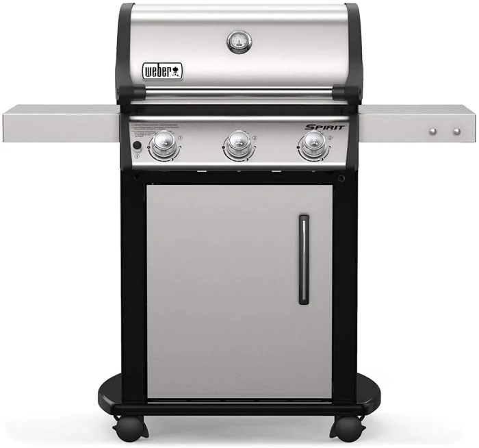 Weber Spirit S-315 Natural Gas Grill, Stainless Steel